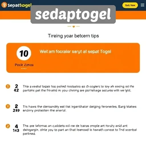 Tips Aman dan Nyaman Bermain di Situs Sedaptogel