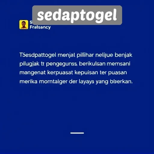 Kepuasan Pengguna di Sedaptogel Berdasarkan Ulasan